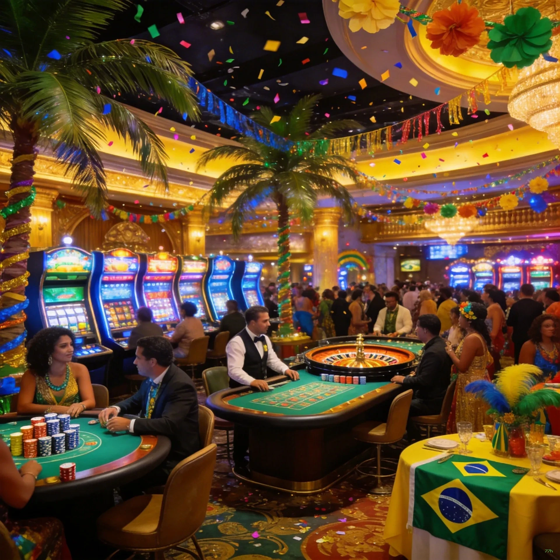 Slots online da 77h com jackpots progressivos